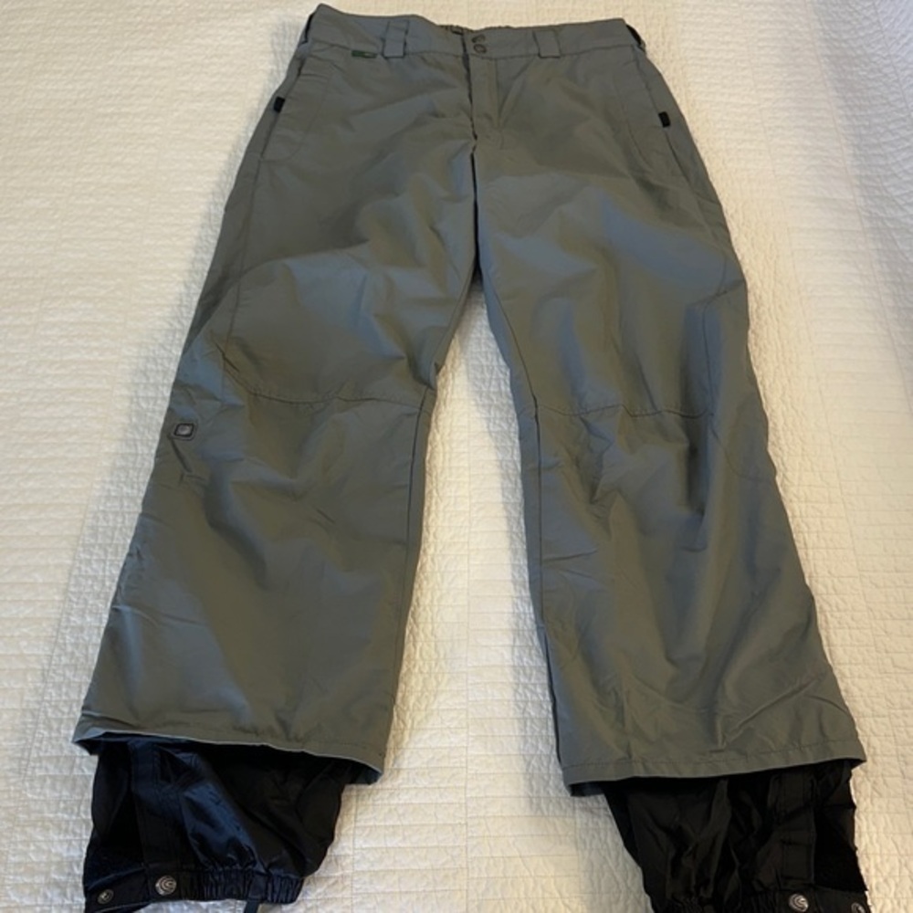 Columbia Base TRX Medium Men's Gray Outdoor Snow Pants Board Ski Snow Outdoor